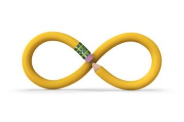 pencil shaped in infinity configuration